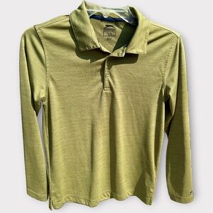Slazenger Mens Long Sleeve Polo Shirt